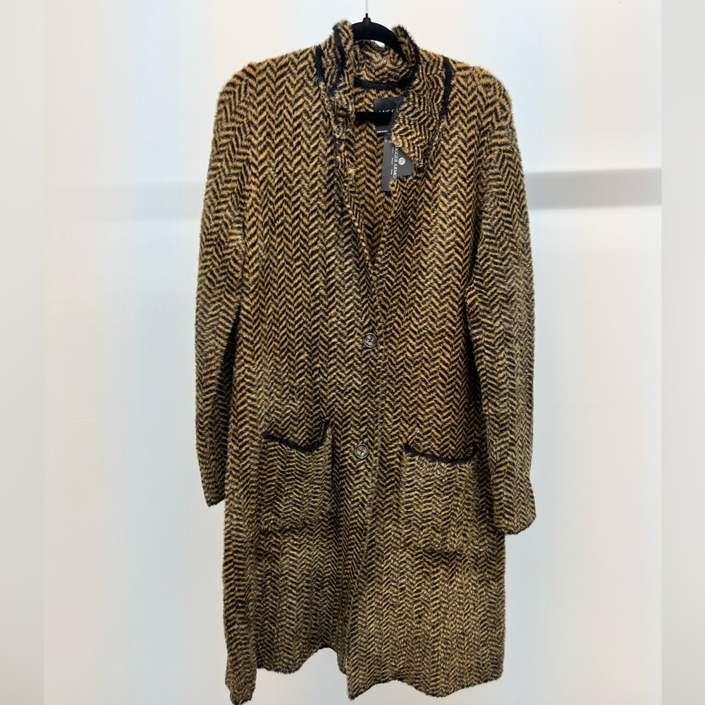 Lysse Brown Fuzzy Jacket